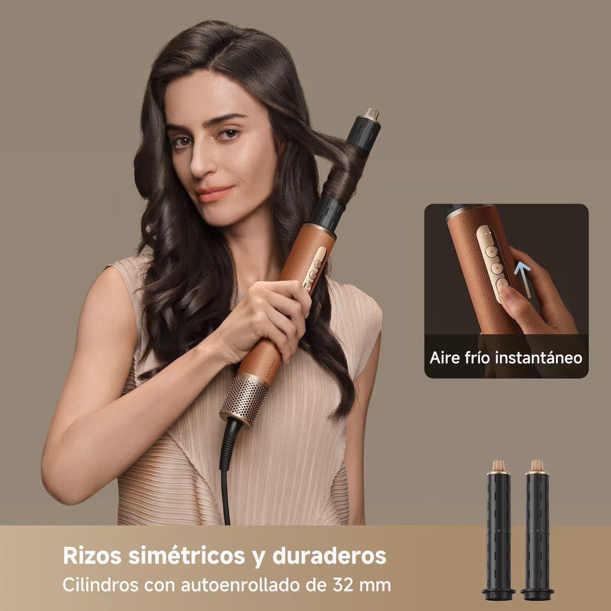 Kit Modelador de Cabelo DREAME AirStyle Pro (Preto e Rosa Dourado), miniatura 2