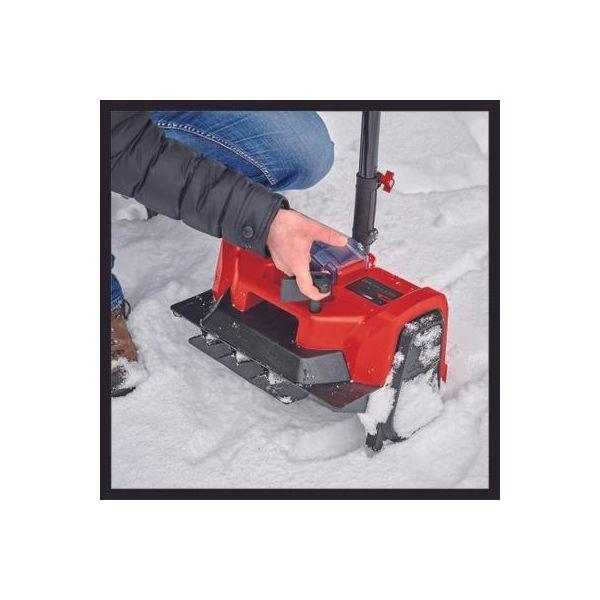 Soprador de Neve a Bateria EINHELL GE-ST 36/40 Li E-Solo (Vermelho/Preto) — miniatura 3