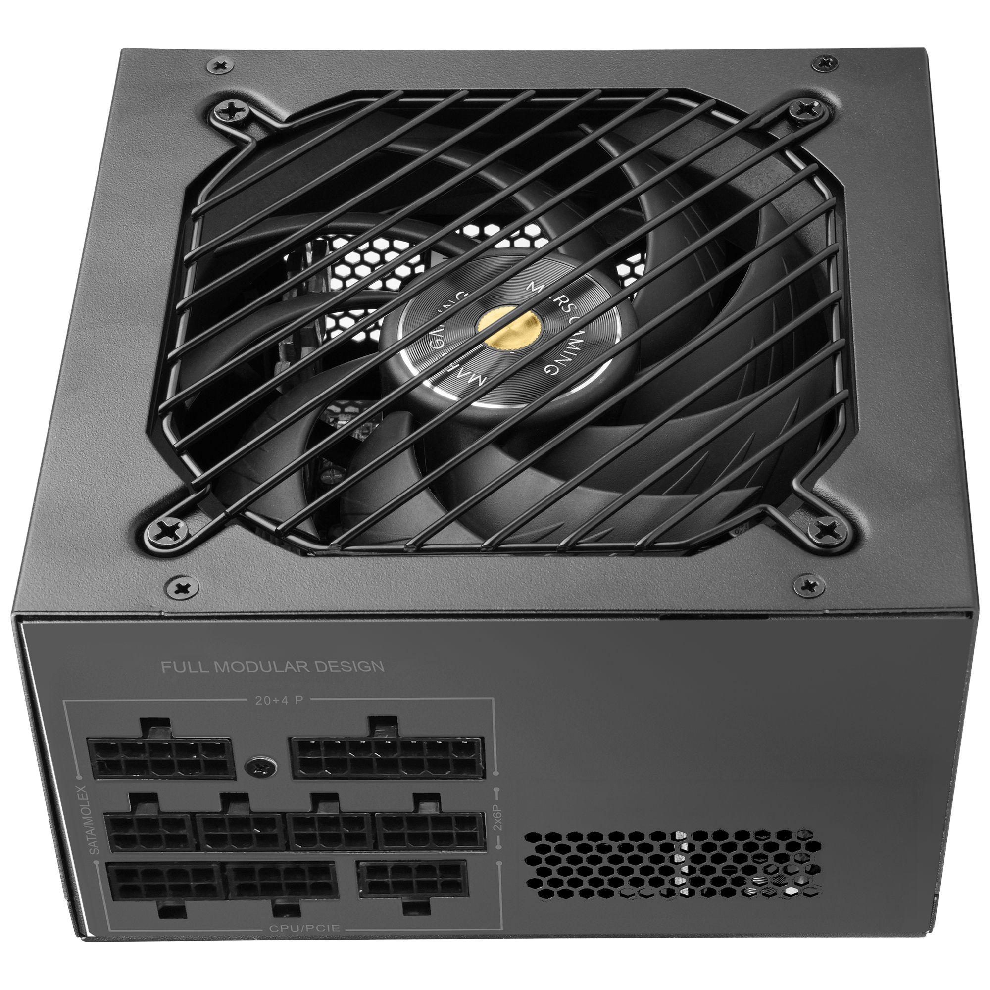 Fonte de Alimentação MARS GAMING MPB650PSI (ATX - 650 W - 80 Plus Gold - Preto), miniatura 4
