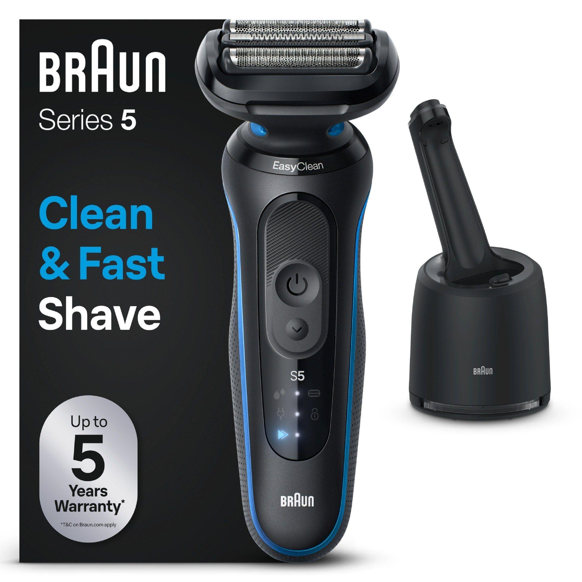 Máquina de Barbear BRAUN Series 5 52-B7000CC (Preto)