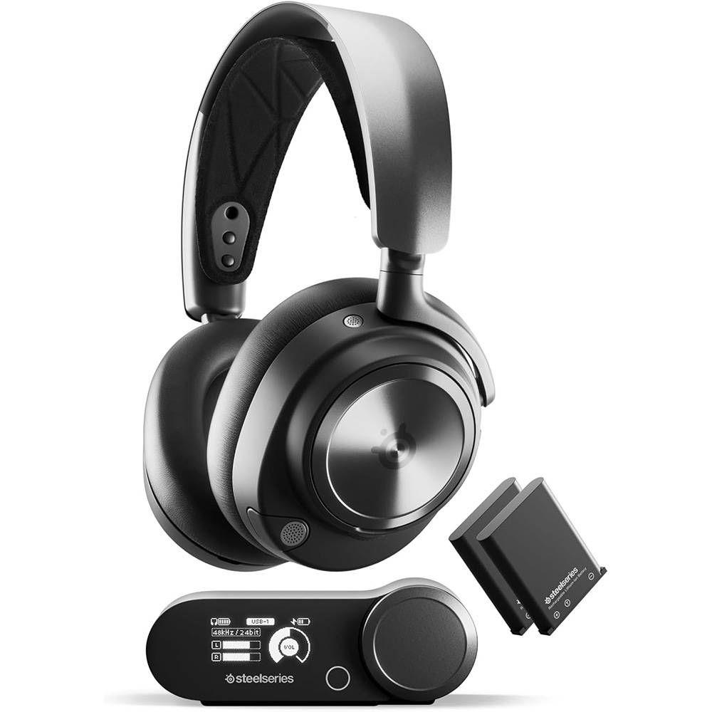 Headset Gaming STEELSERIES Arctis Nova Pro Omni (Binaural - Com fios e sem fios - Circum-aural - Preto), miniatura 2