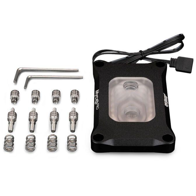 Bloco de Água para CPU THERMAL GRIZZLY Mycro Pro Stainless Steel (Preto/Prateado) — miniatura 4