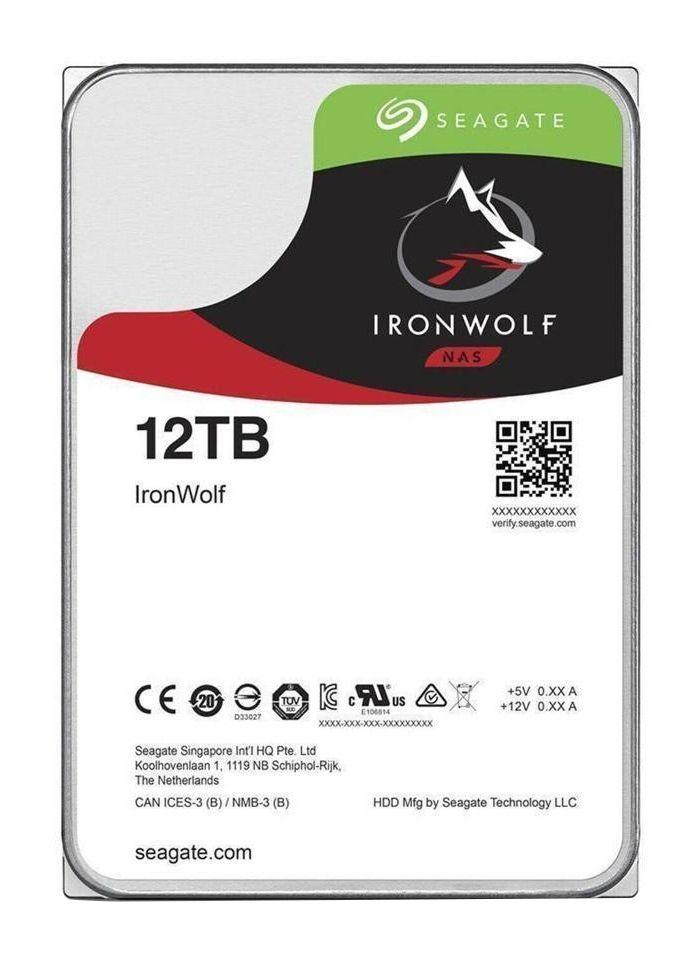 Disco Rígido HDD SEAGATE IronWolf ST12000VN0008 (12 TB - 3.5" - Serial ATA III)