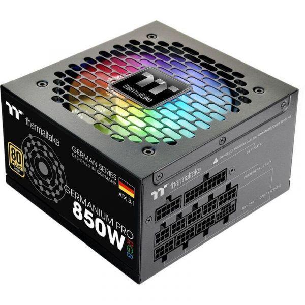 Fonte de Alimentação THERMALTAKE Germanium Pro RGB 850W (ATX - 850 W - 80 PLUS Gold)