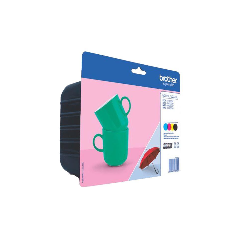 Pack de Tinteiros BROTHER LC227XLVALBP (1200 páginas - Preto, Ciano, Magenta e Amarelo), miniatura 5