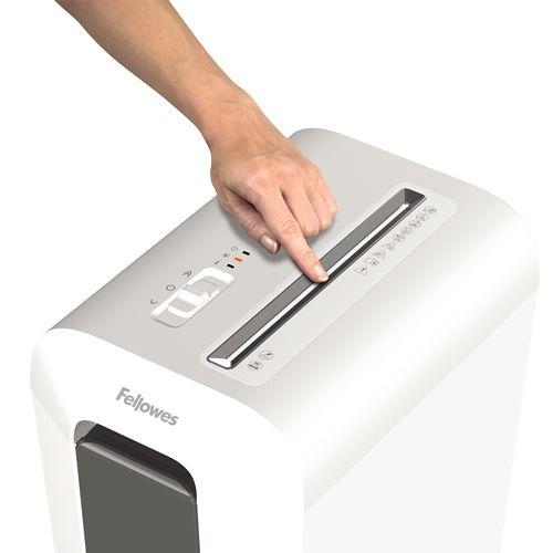 Destruidora de Papel FELLOWES LX65 (Corte em Partículas 4 x 40 mm - Branco) — miniatura 3