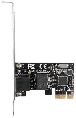 Placa de Rede PCIe LANBERG PCE-1GB-201 (Gigabit Ethernet - PCI Express - 1000 Mbit/s - Preto), miniatura 2