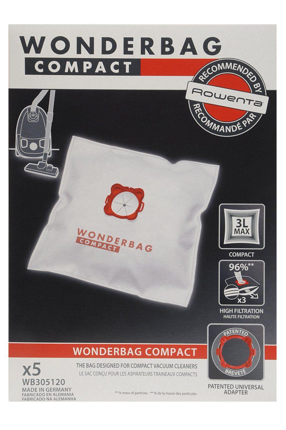 Sacos para Aspirador ROWENTA WB305120 (3 l), miniatura 2