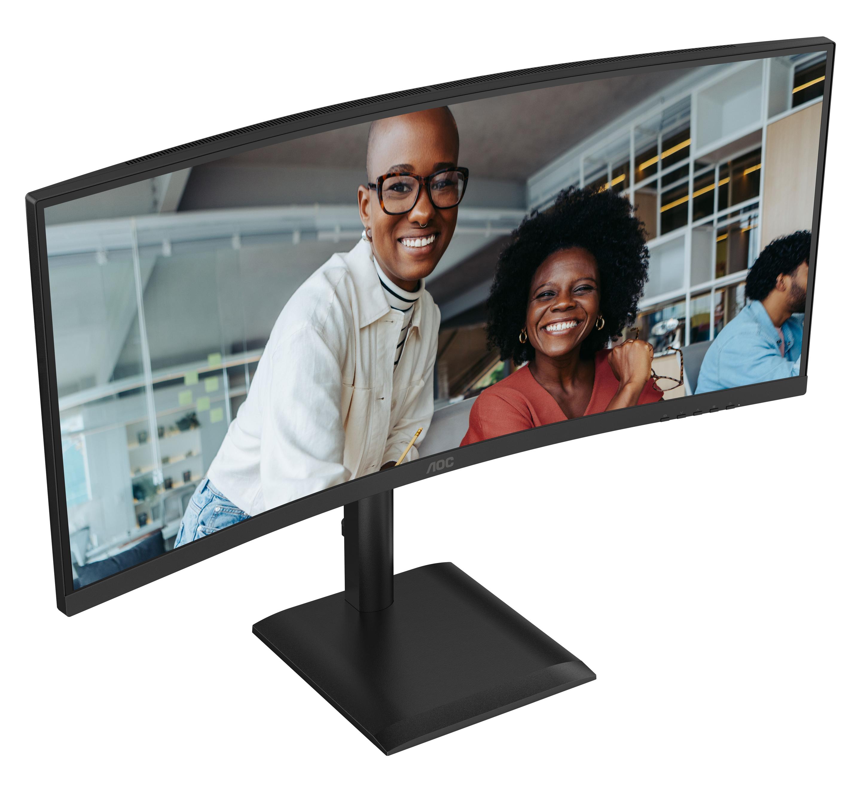 Monitor AOC CU34E4C (34" UltraWide Quad HD - VA - 120 Hz - Preto) — miniatura 6