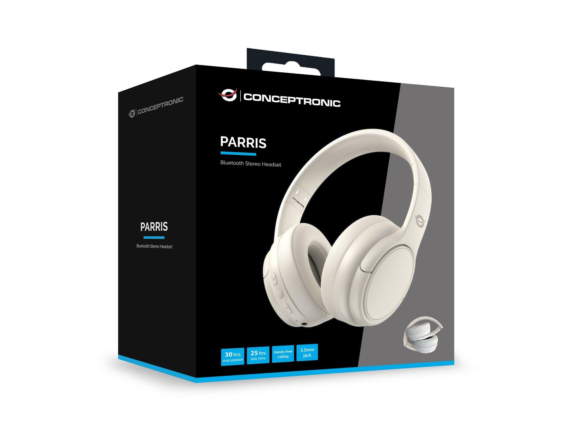 Auscultadores CONCEPTRONIC PARRIS03C (Binaural - Com fios e sem fios - Circum-aural - Creme), miniatura 4