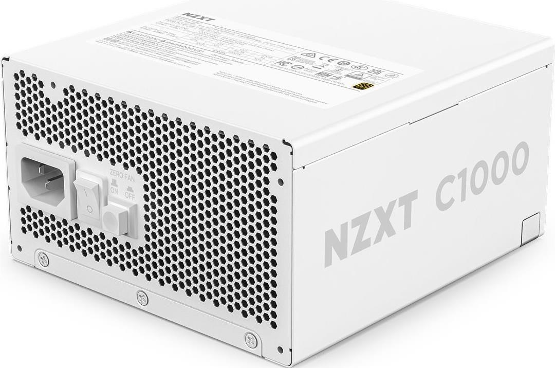 Fonte de Alimentação NZXT C1000 Gold (ATX - 1000 W - 80 PLUS Gold - Branco)