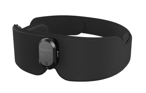 Massajador Ocular RENPHO Eyesnooze Aroma PEU-R-GS003 (Tecido, ABS e esponja - Preto)