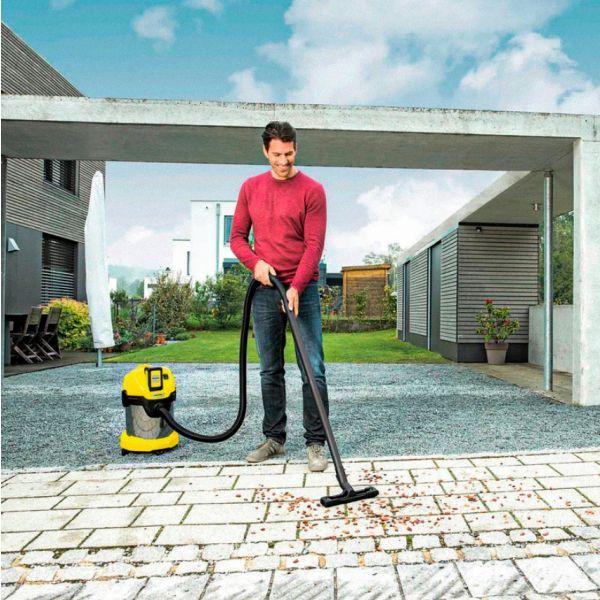 Aspirador de Sólidos e Líquidos KÄRCHER WD 3 Battery Premium (Altura 50,3 cm - Preto/Amarelo) — miniatura 4