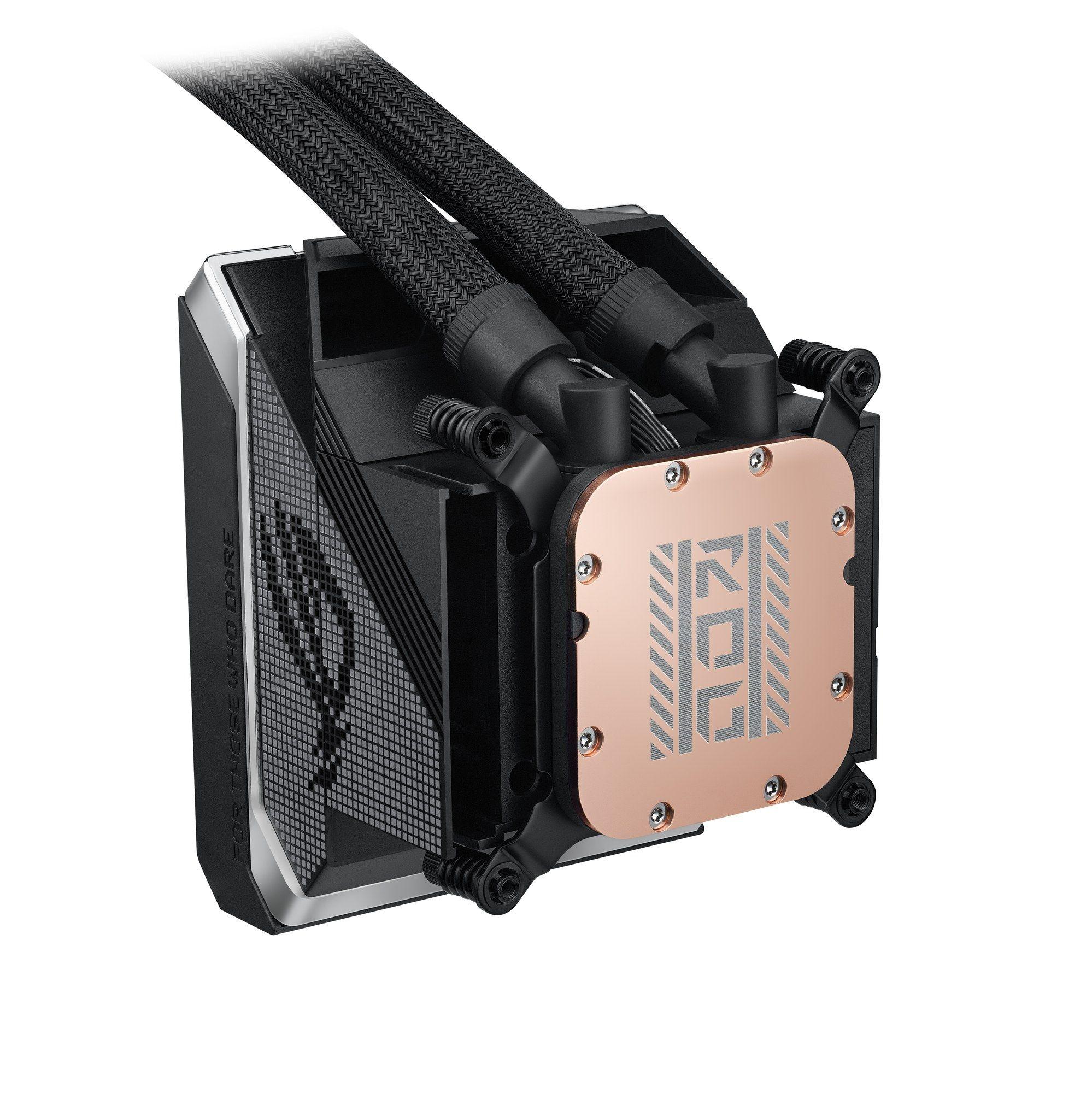 Water Cooler CPU ASUS ROG STRIX SLC IV 360 ARGB LCD (AM4, AM5, LGA 1700, LGA 1851 - LGA 1851, AM4, AM5, LGA 1700 - 120 mm - Preto) — miniatura 11