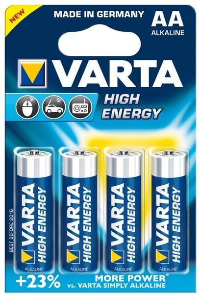 Pilha Alcalina VARTA LR06 (AA - 1,5 V - 1 unidade)