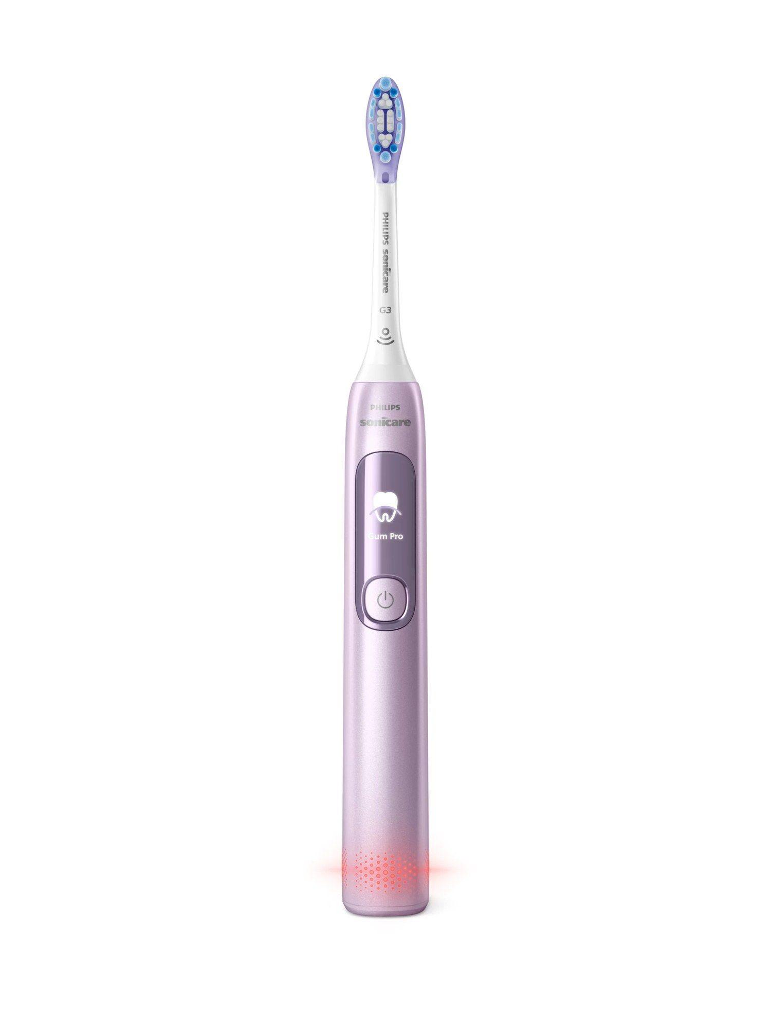 Escova de Dentes Elétrica Sónica PHILIPS Sonicare Advanced Clean HX3792/12 (Rosa)