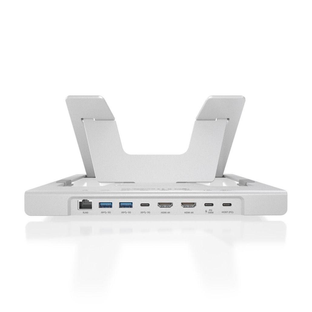 Suporte para Portátil e Tablet AISENS ASUC-7P046-GR (USB Type-C para USB Type-C - Cinzento) — miniatura 4