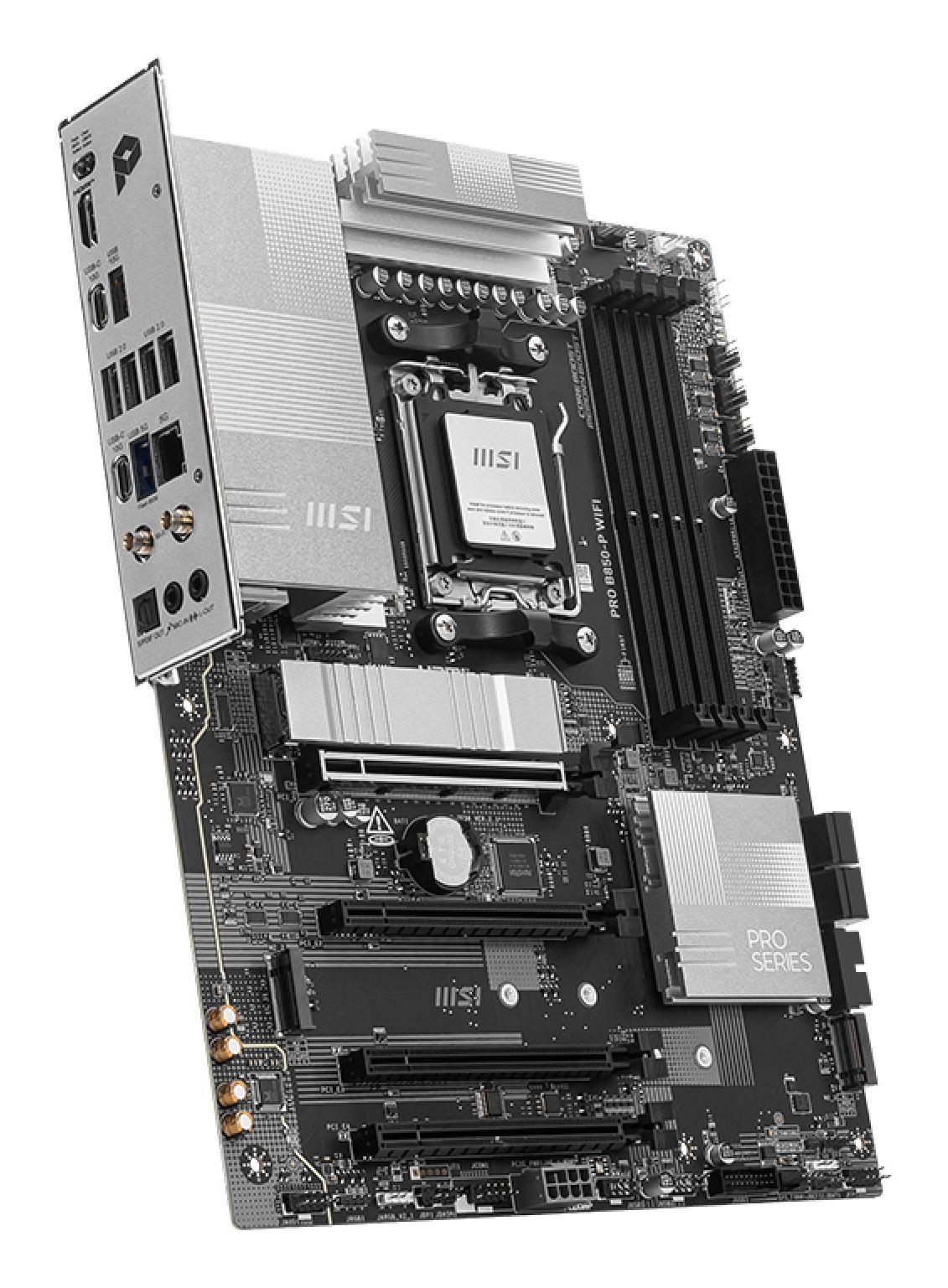 Placa Base MSI PRO B850-P WIFI (AM5 - ATX - Duplo canal - Preto) — miniatura 3