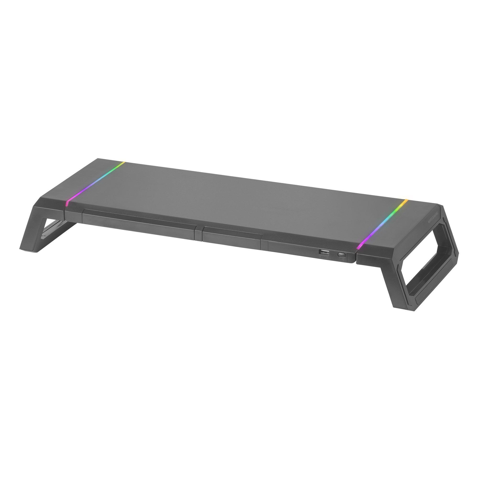 Suporte de Monitor MARS GAMING MGS-ONE (30 kg - Preto)