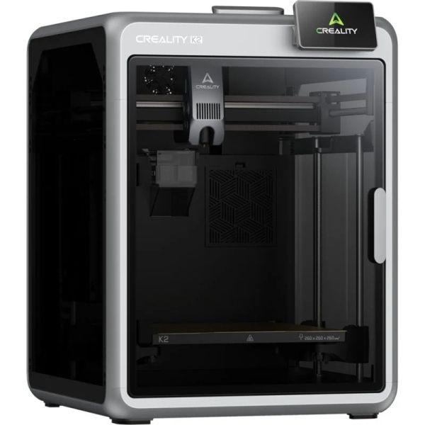 Impressora 3D CREALITY K2 Pro (FFF, FDM e LPD - 2,4 GHz / 5 GHz - Preto e Cinzento)