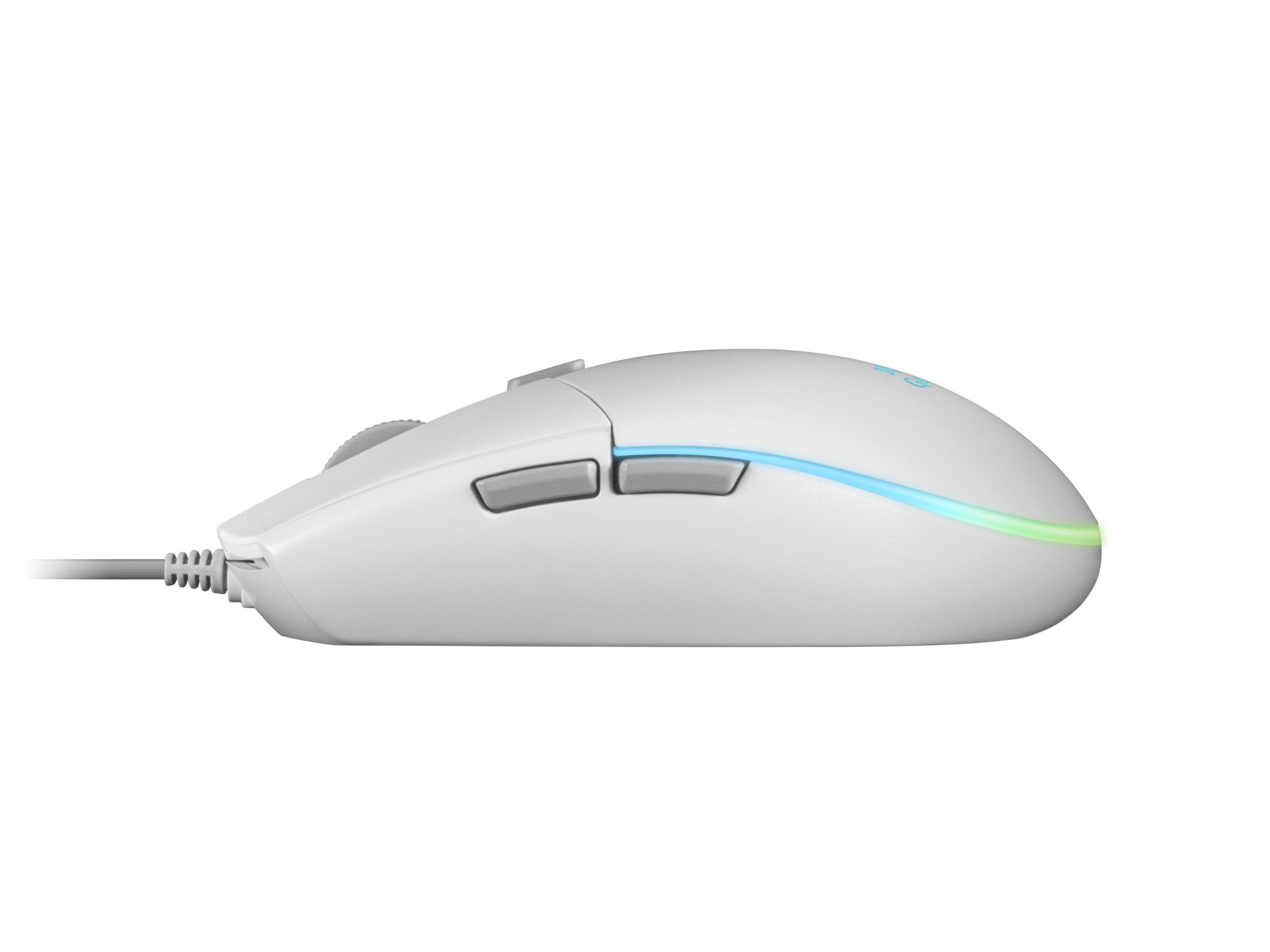 Rato Gaming MARS GAMING MMG (Mão direita - 3200 DPI - Ótico - Branco) — miniatura 5
