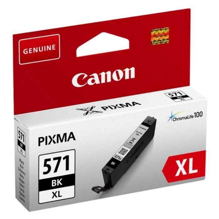 Tinteiro CANON CLI-571XL (810 páginas - PIXMA MG575x, MG685x, MG775x - Preto), miniatura 3