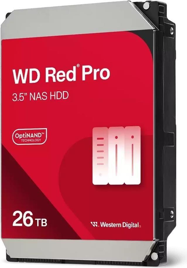 Disco Rígido WESTERN DIGITAL Red Pro WD260KFGX (26 TB - 3.5" - SATA 6.0Gb/s)
