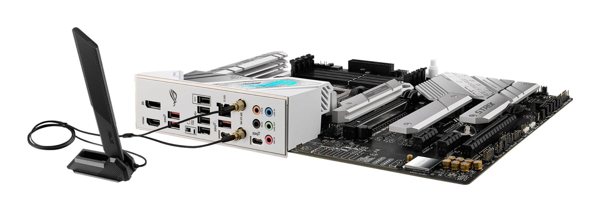 Motherboard ASUS ROG STRIX B650-A GAMING WIFI (AM5 - AMD Ryzen 7 - ATX - Preto e Prateado) — miniatura 5