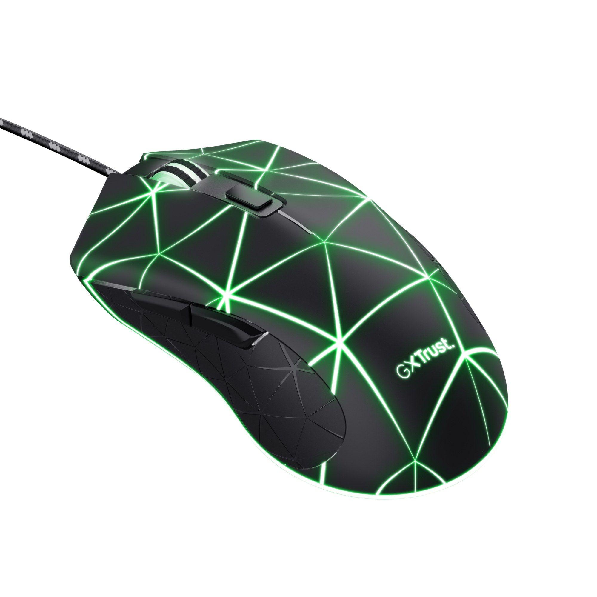 Rato TRUST GXT 133 Locx (Mão direita - 4000 DPI - Ótico - Preto), miniatura 2