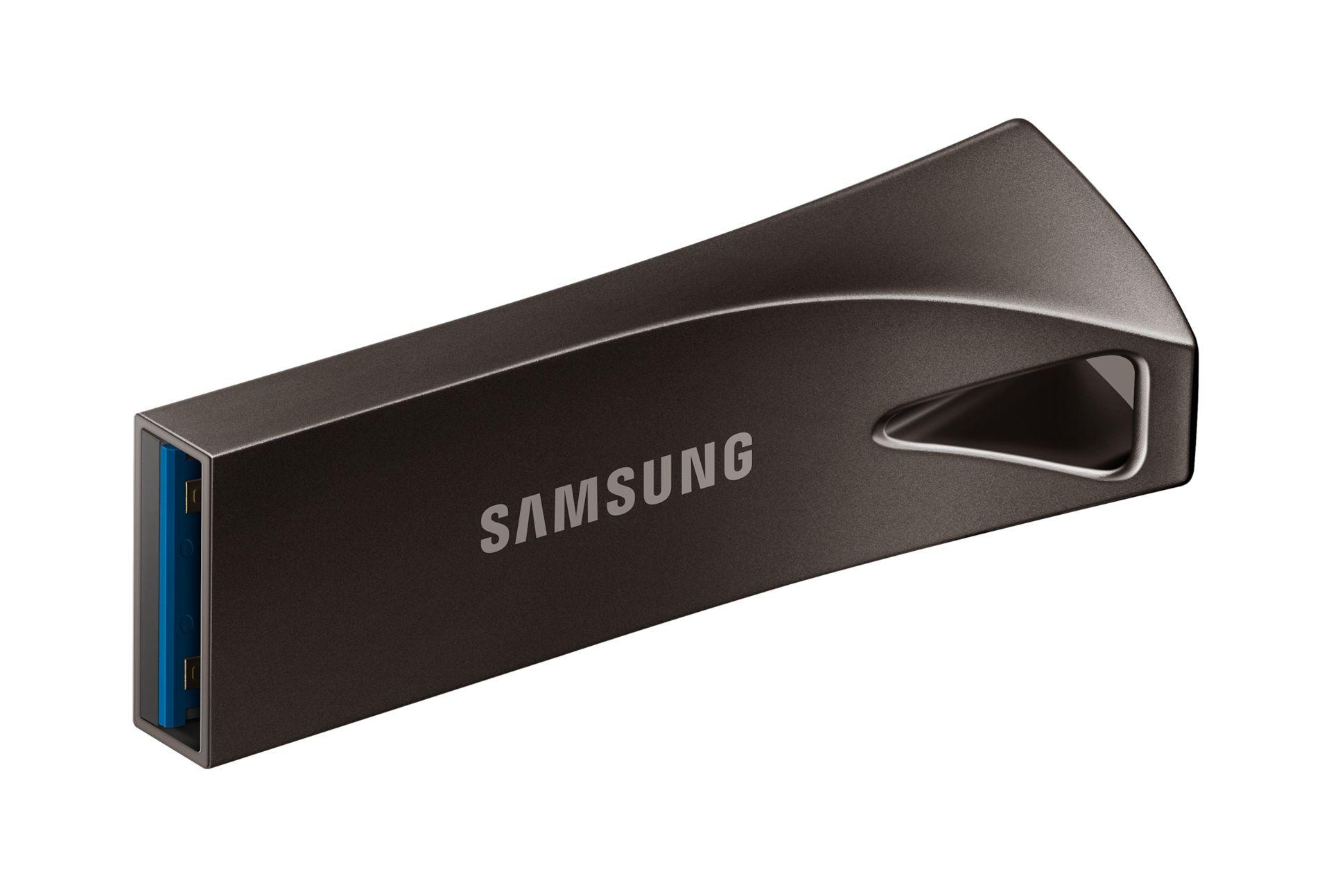 Pen USB SAMSUNG BAR Plus MUF-512BE4/APC (512 GB - Sem tampa - USB Type-A - Cinza Titânio), miniatura 3