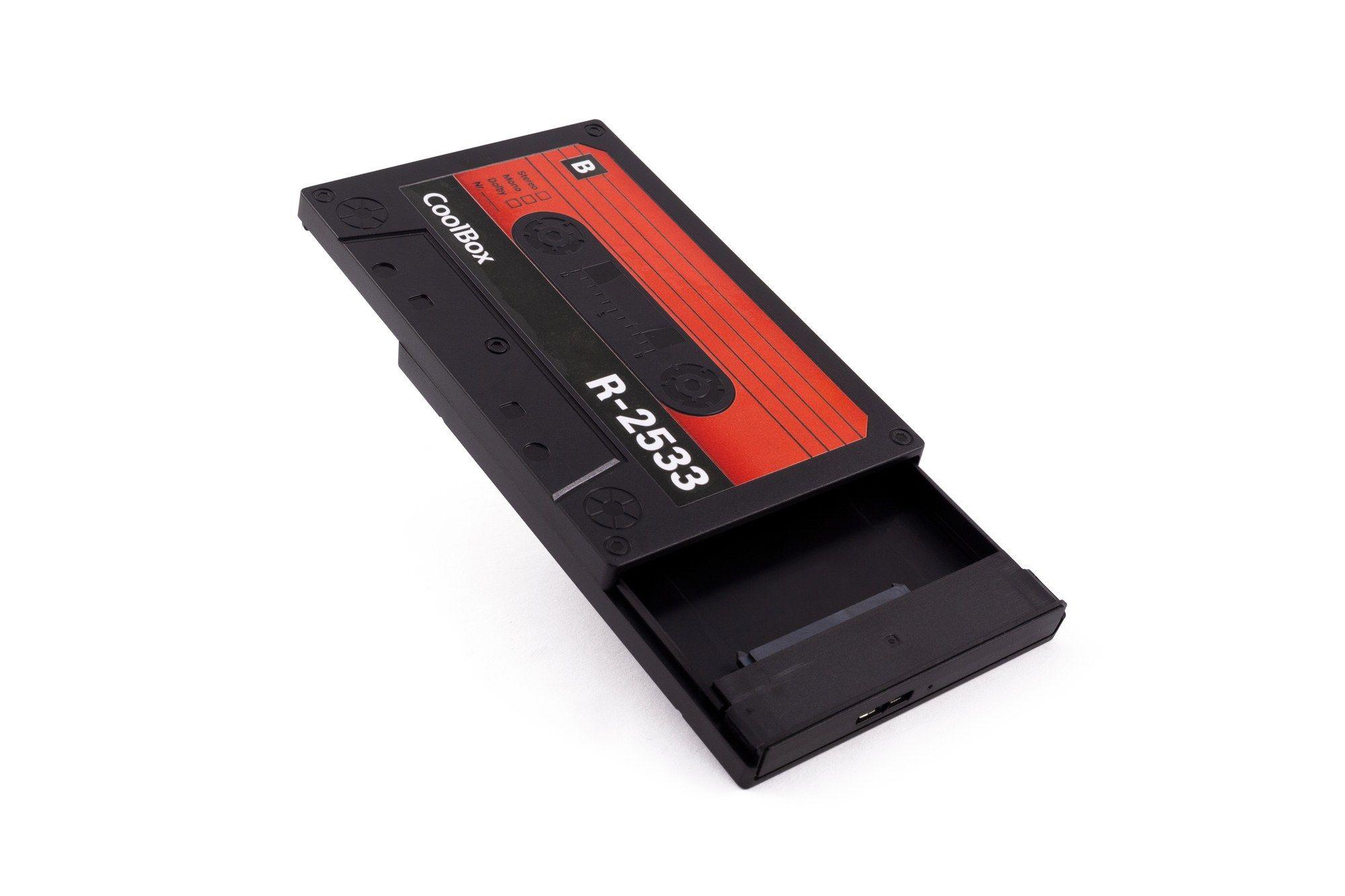 Caixa Externa SATA 2,5" COOLBOX SlimChase R-2533 (2,5" - Preto e Vermelho) — miniatura 4