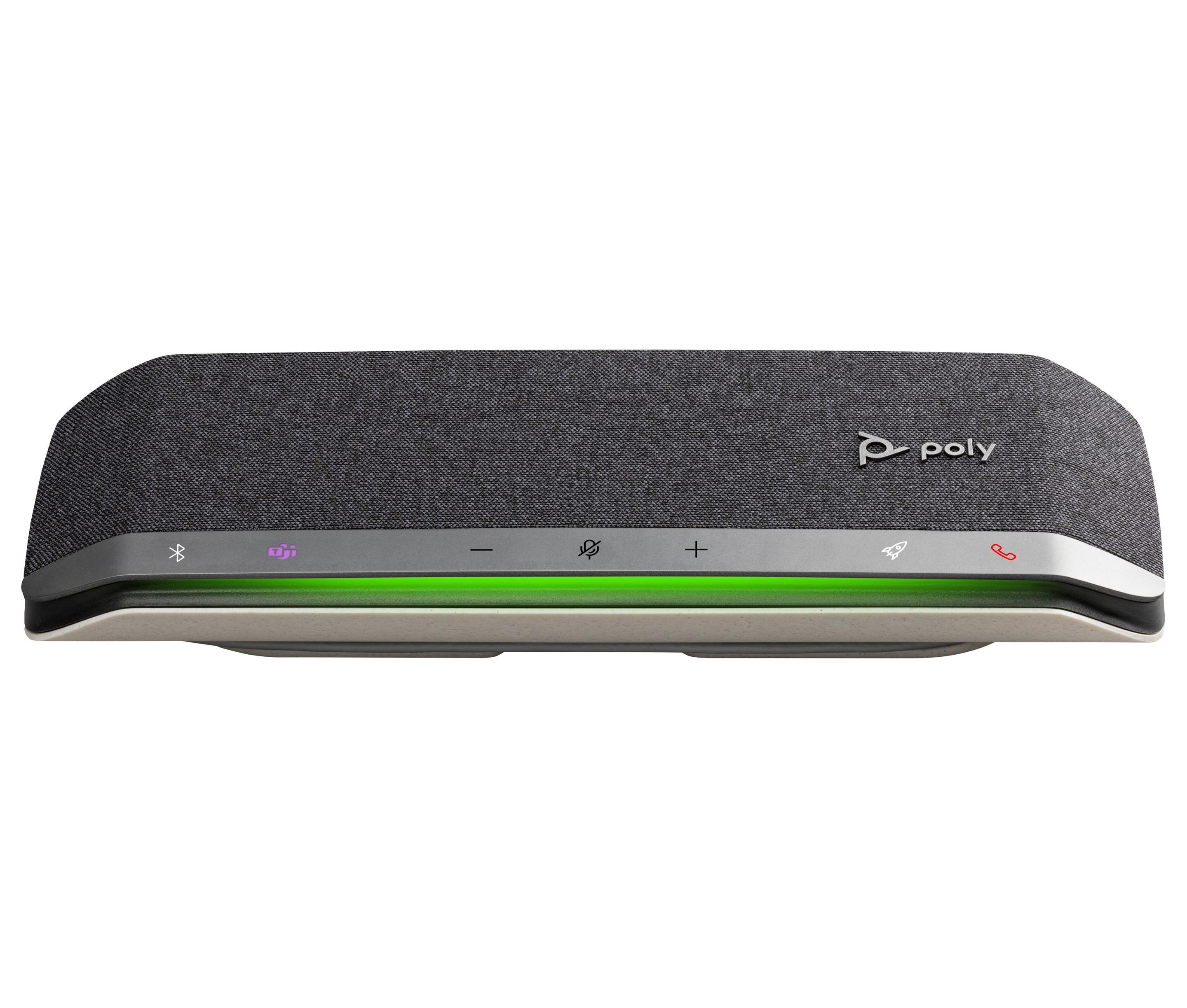Coluna Mãos-Livres POLY Sync 40-M (PC - Com fios - USB Type-C, USB Type-A - Prateado)