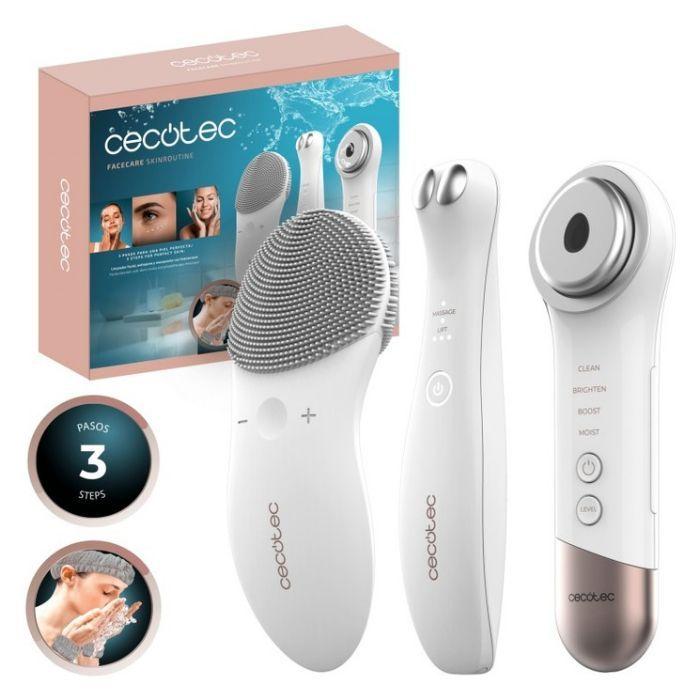 Conjunto de Limpeza Facial CECOTEC FaceCare SkinRoutine (Branco) — miniatura 2
