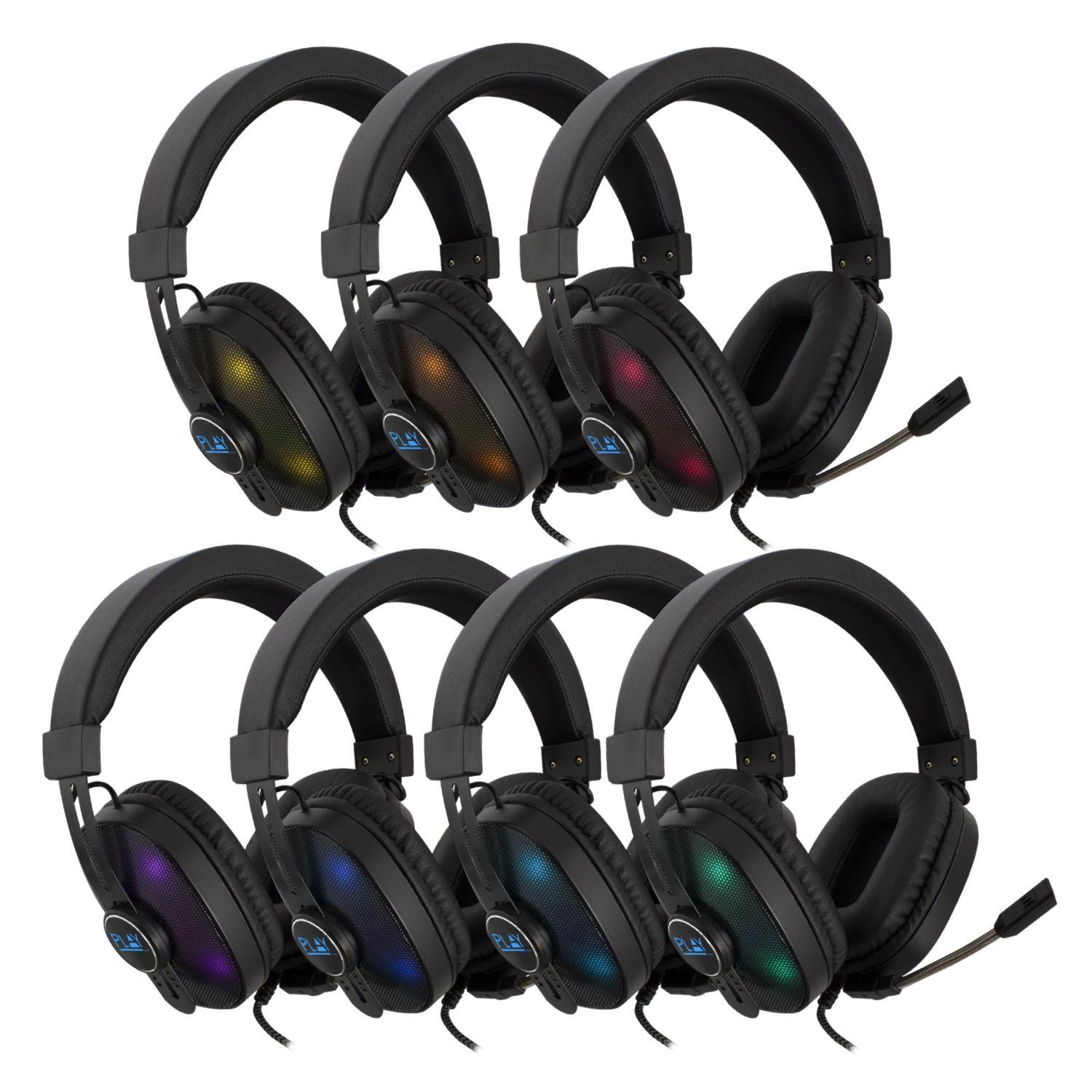 Headset Gaming EWENT PL3321 (Binaural - Com fios - Supra-aural - Preto) — miniatura 6