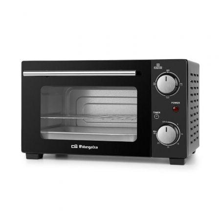 Mini Forno Independente ORBEGOZO HO 985 (800 W - 10 l - Rotativo - Preto)