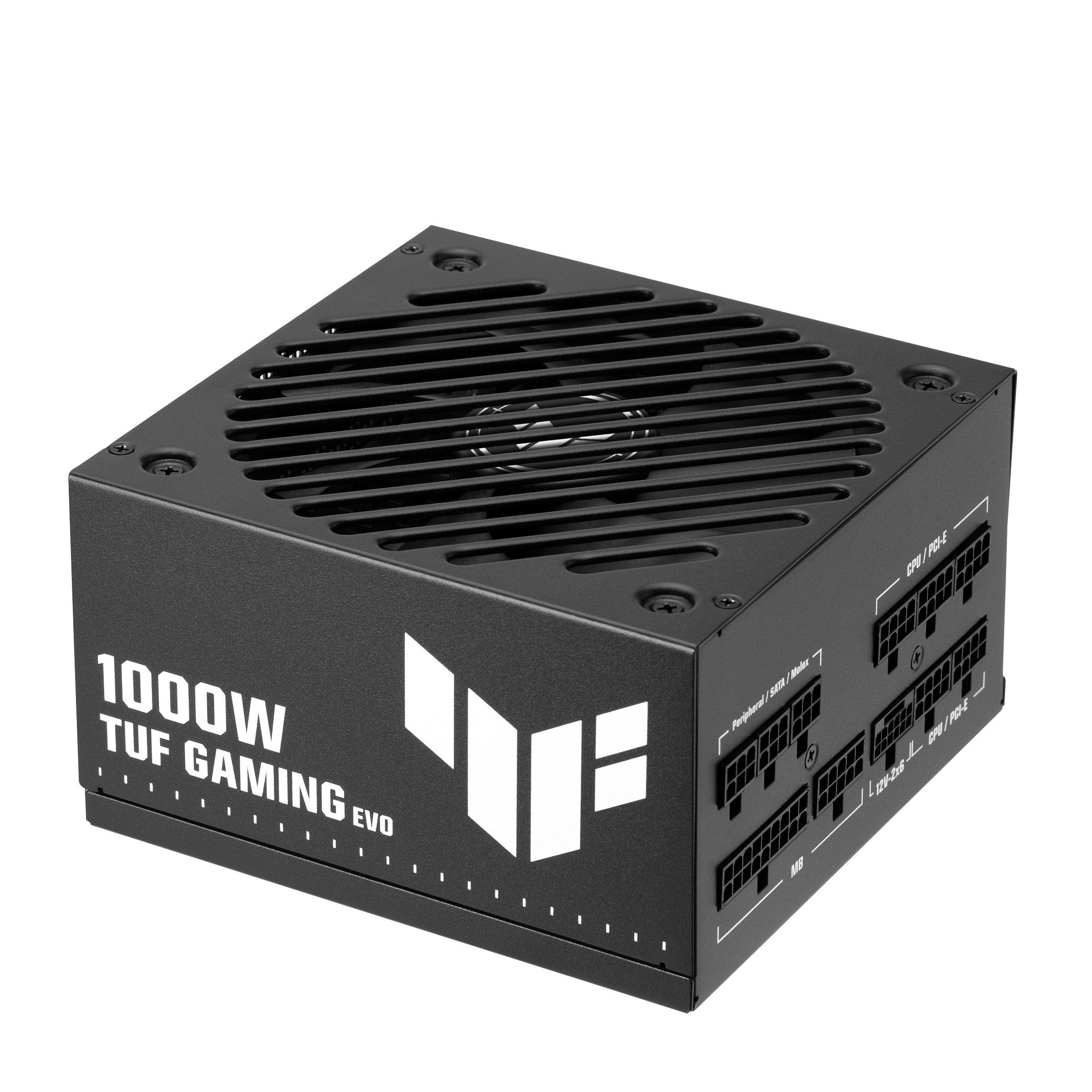 Fonte de Alimentação ASUS TUF Gaming 1000W Gold EVO (ATX - 1000 W - 80 PLUS Gold - Preto)