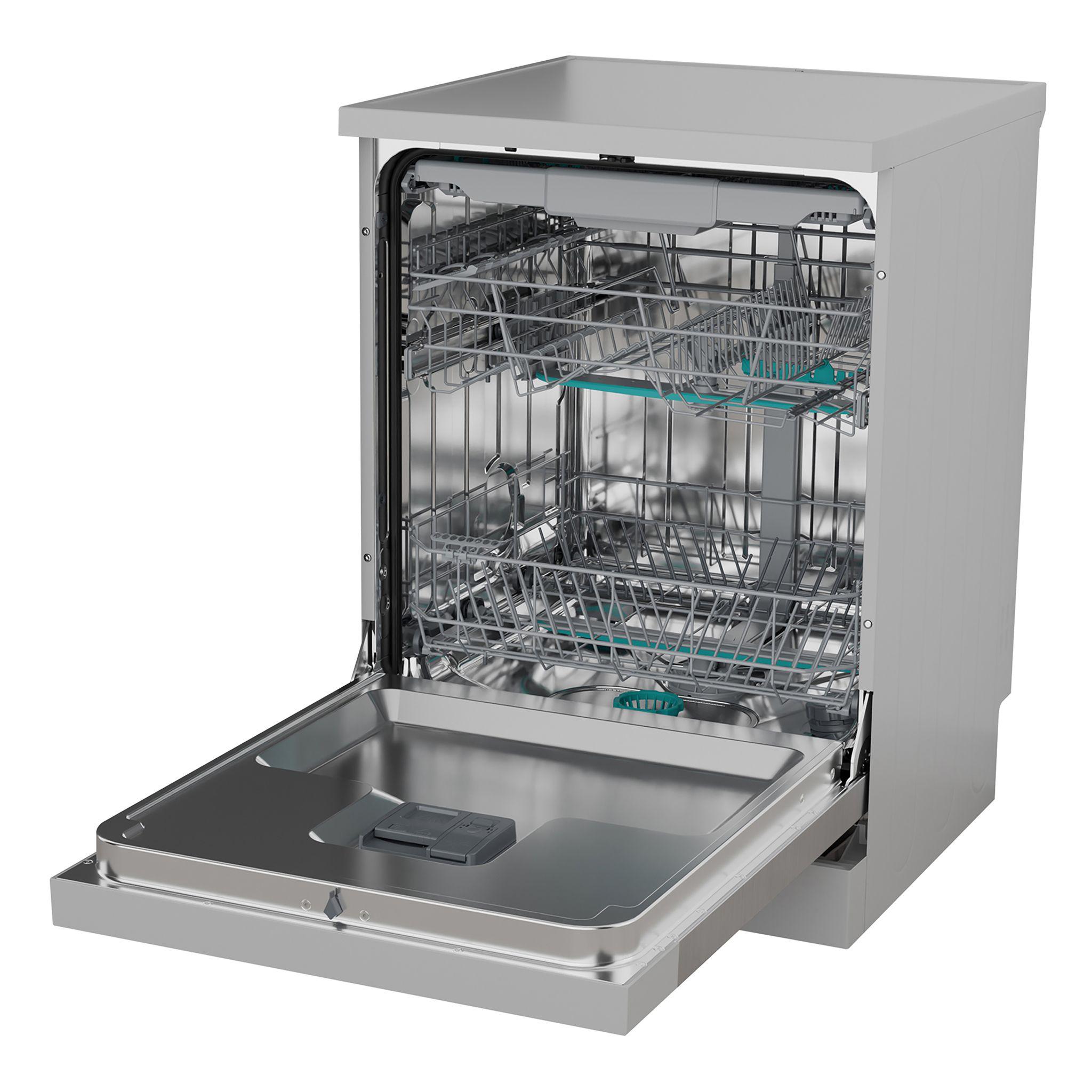 Máquina de Lavar Loiça Independente HISENSE HS643B90X (15 talheres - B - 9,5 l - Cinza Metálico), miniatura 6