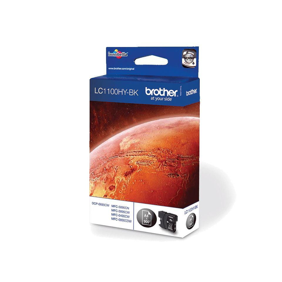 Tinteiro BROTHER LC1100HYBK (900 páginas - Preto), miniatura 3