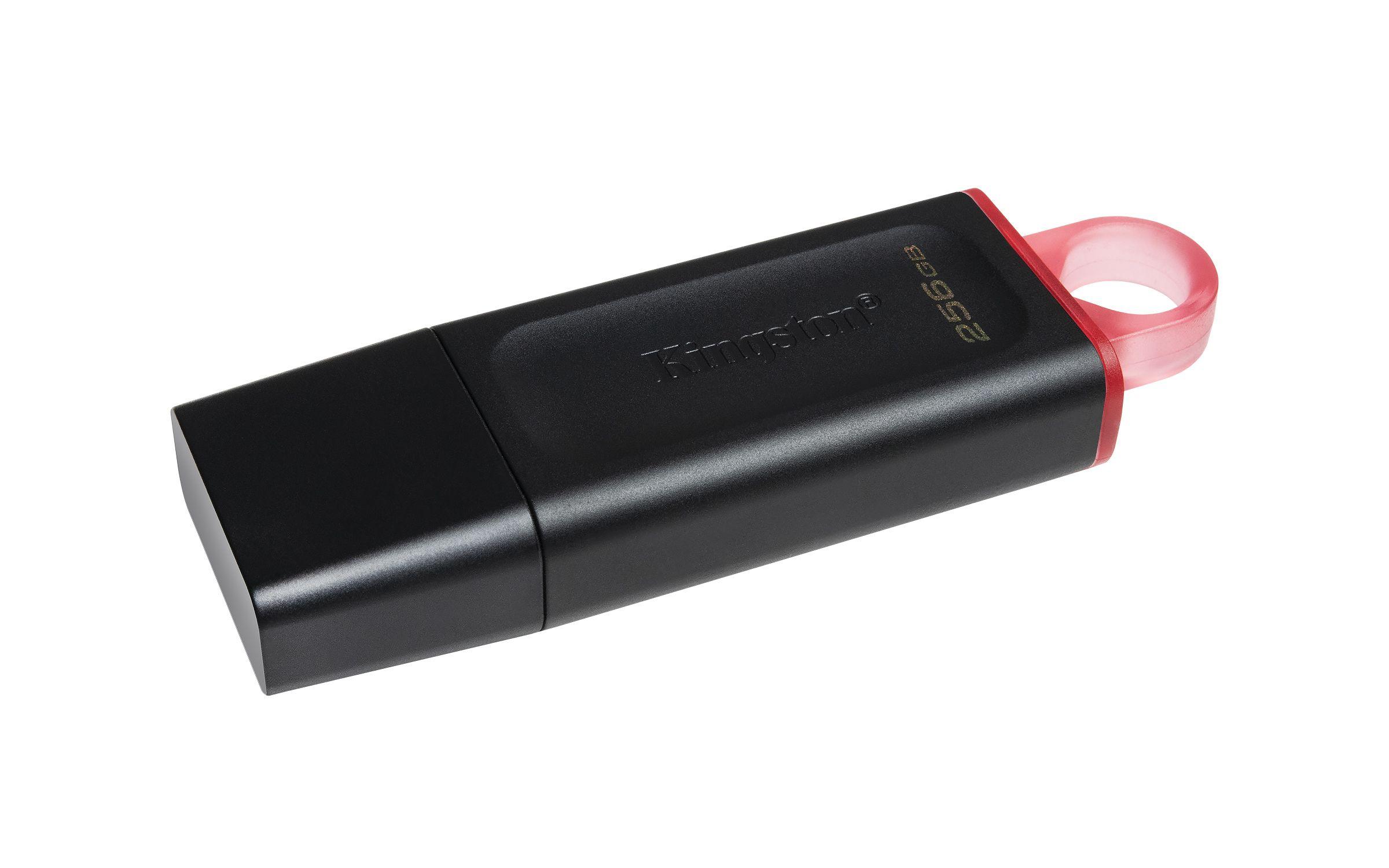 Pen USB KINGSTON DataTraveler Exodia DTX/256GB (256 GB - Tampa - USB 3.2 - Preto e Rosa) — miniatura 3