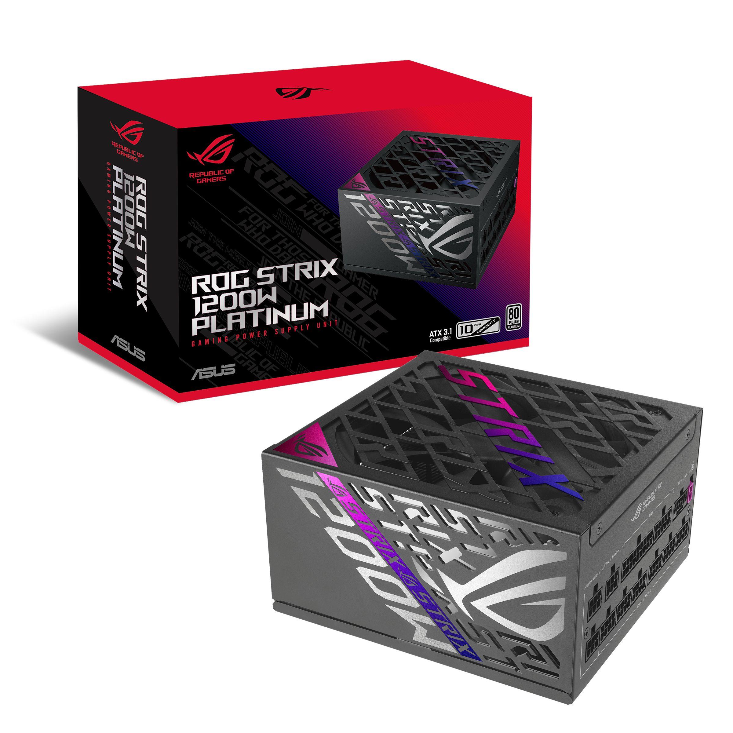 Fonte de Alimentação ASUS ROG Strix 1200P Gaming (ATX - 1200 W - 80 Plus Platinum - Preto), miniatura 13