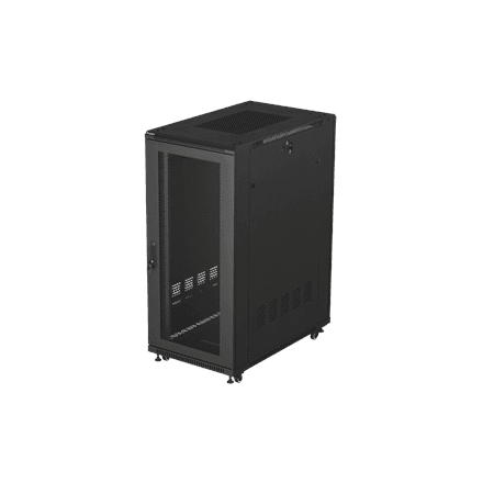 Bastidor de Servidor Independente LANBERG FF01-6027-23B (19″ - 27U - 600 x 1000 mm - Preto), miniatura 2