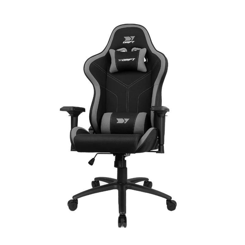 Cadeira Gaming DRIFT DR110 (150 kg - 8 cm - 90–135° - Preto/Cinzento)