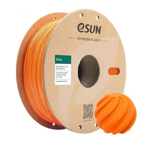 Filamento para Impressora 3D ESUN PLA+ (Laranja)