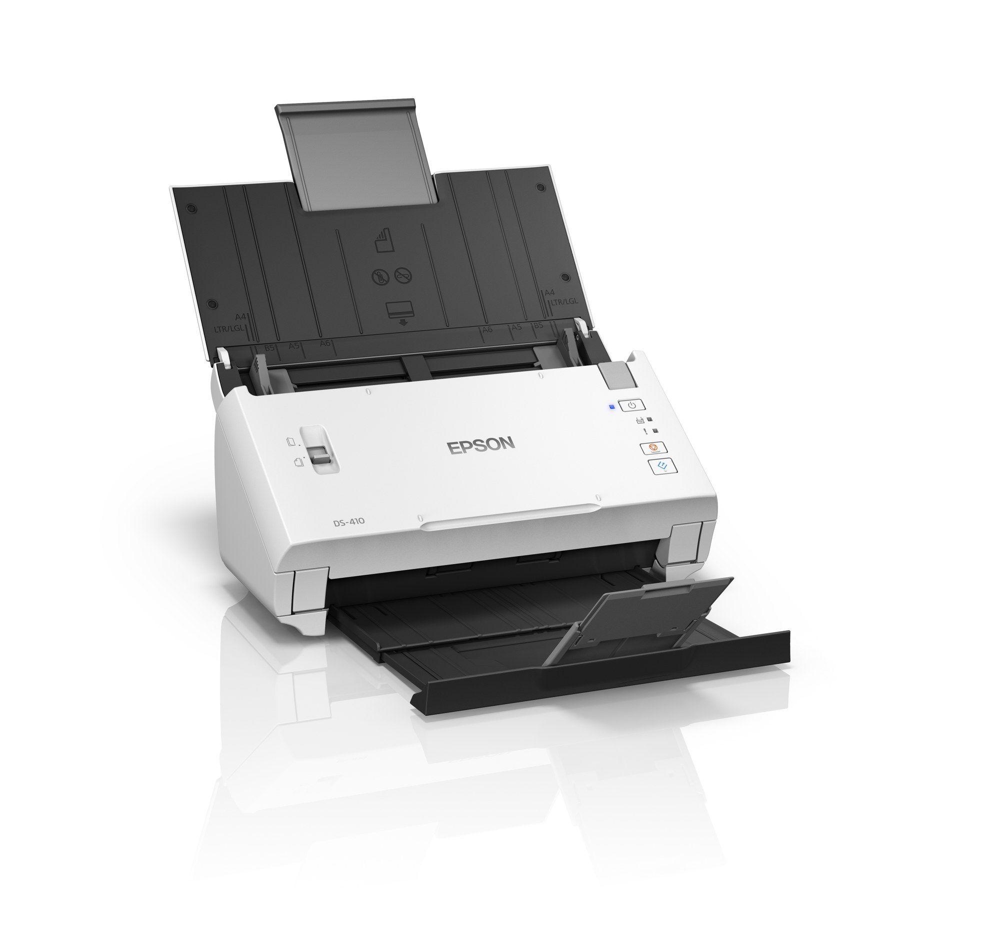 Digitalizador de Alimentação por Folhas EPSON WorkForce DS-410 (USB 2.0 - Preto e Branco) — miniatura 9