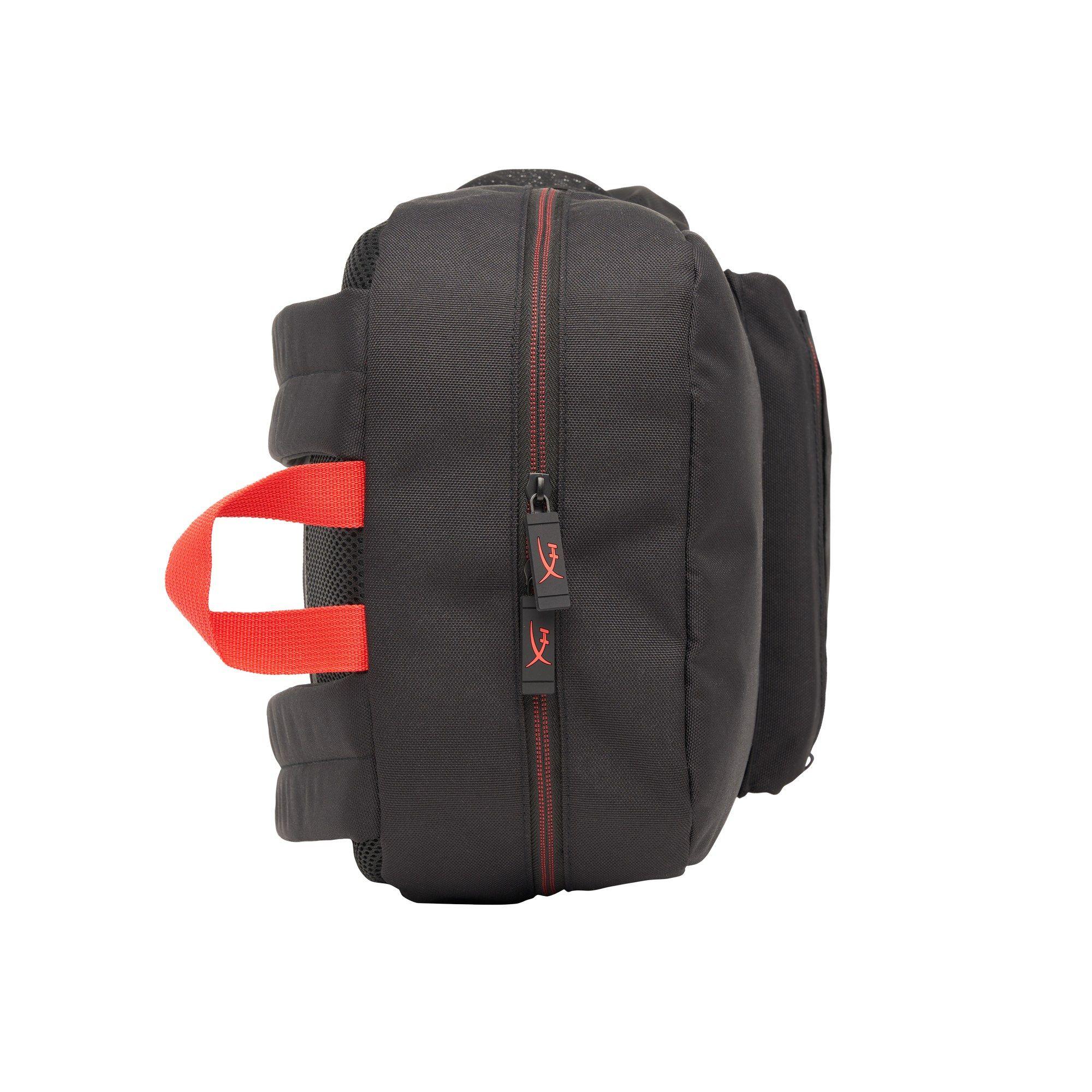 Mochila Gaming HYPERX Delta (17,8 l - Espuma de PU, Poliéster - 40,9 cm - Preto e Vermelho), miniatura 6