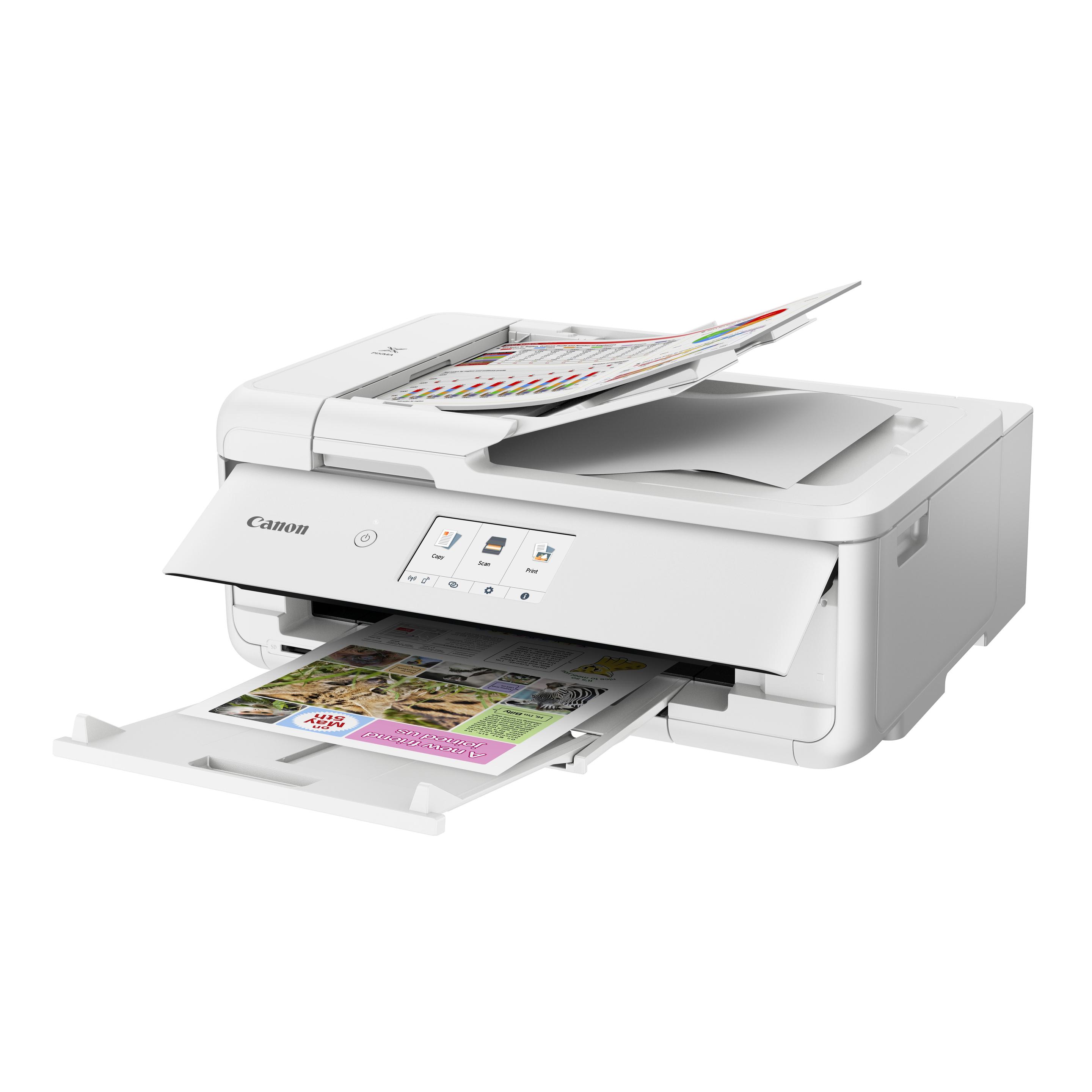 Impressora Multifunções CANON PIXMA TS9551Ca (A3 - Impressão a cores - 100 folhas - Branco) — miniatura 8