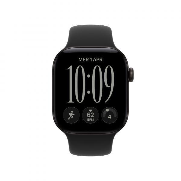 Smartwatch APPLE S12 GPS 42 mm (Retangular - watchOS 27 - Apple S11 - Preto), miniatura 3