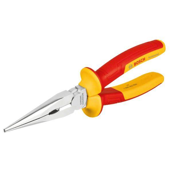 Alicate de Pontas Longas BOSCH Professional 1600A02NE3 (Aço cromo-vanádio - Vermelho/Amarelo)
