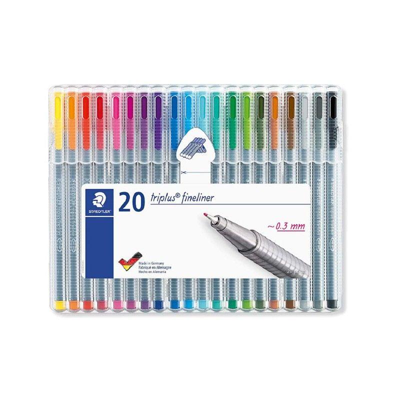 Estojo de Marcadores de Ponta Fina STAEDTLER triplus 334 SB20 (20 unidades), miniatura 3
