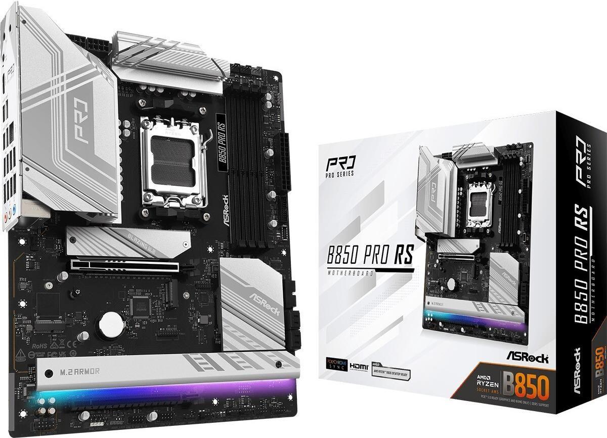 Motherboard ASROCK B850 Pro RS (AM5 - ATX - DDR5-SDRAM) — imagem 1